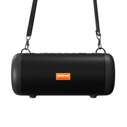 WHALE with Nylon Strap – Bluetooth IPX7 Waterproof Portable Outdoor Speaker with 30W Stereo Sound and USB Charge Out